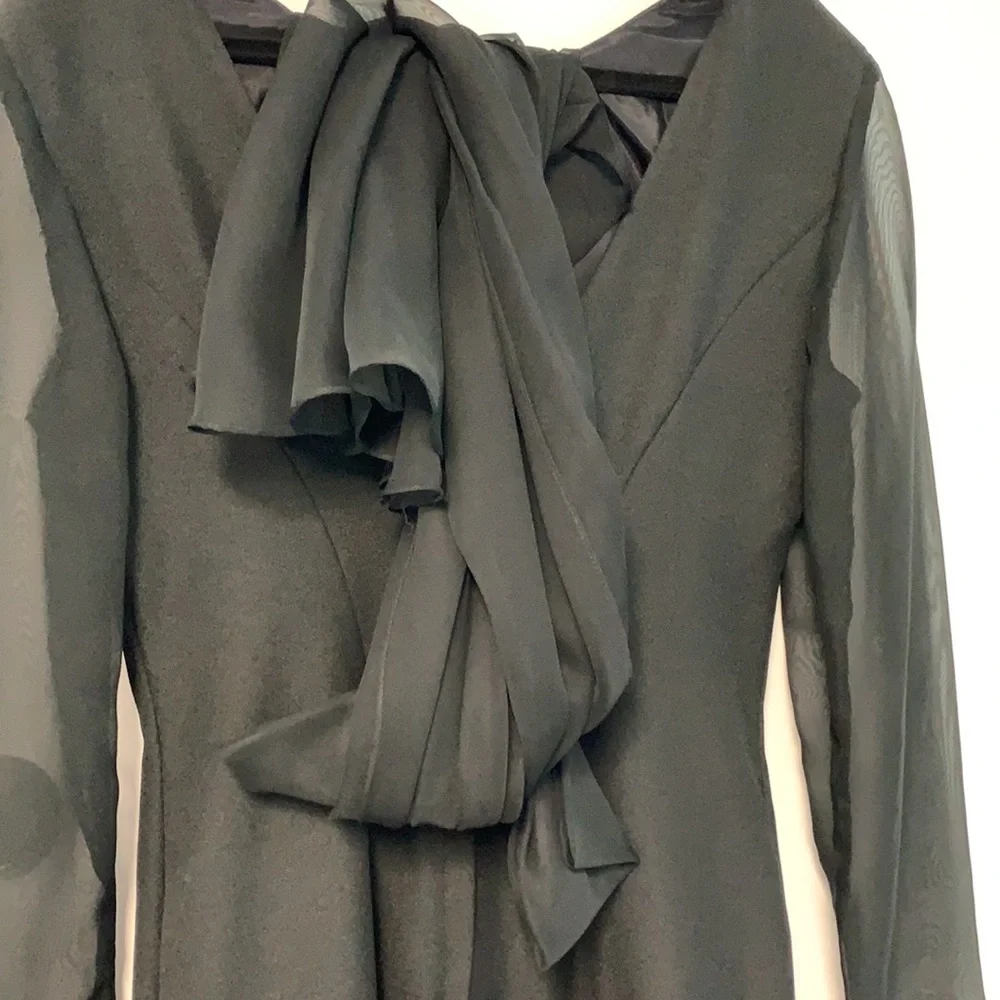 Vintage y2k Gorgeous classy dress think it fits smaller than 12 see measurements - Picture 4 of 8